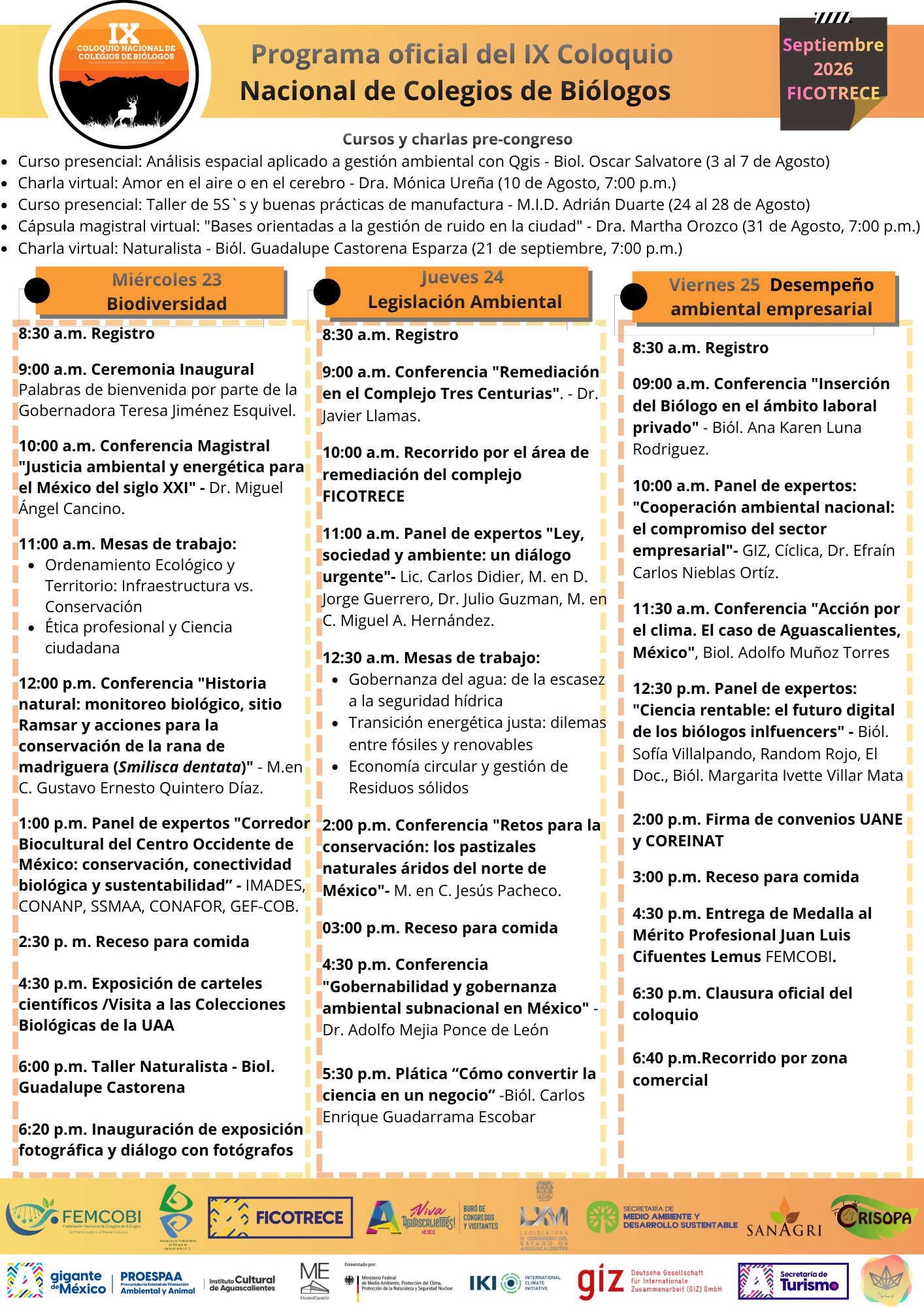 programa oficial